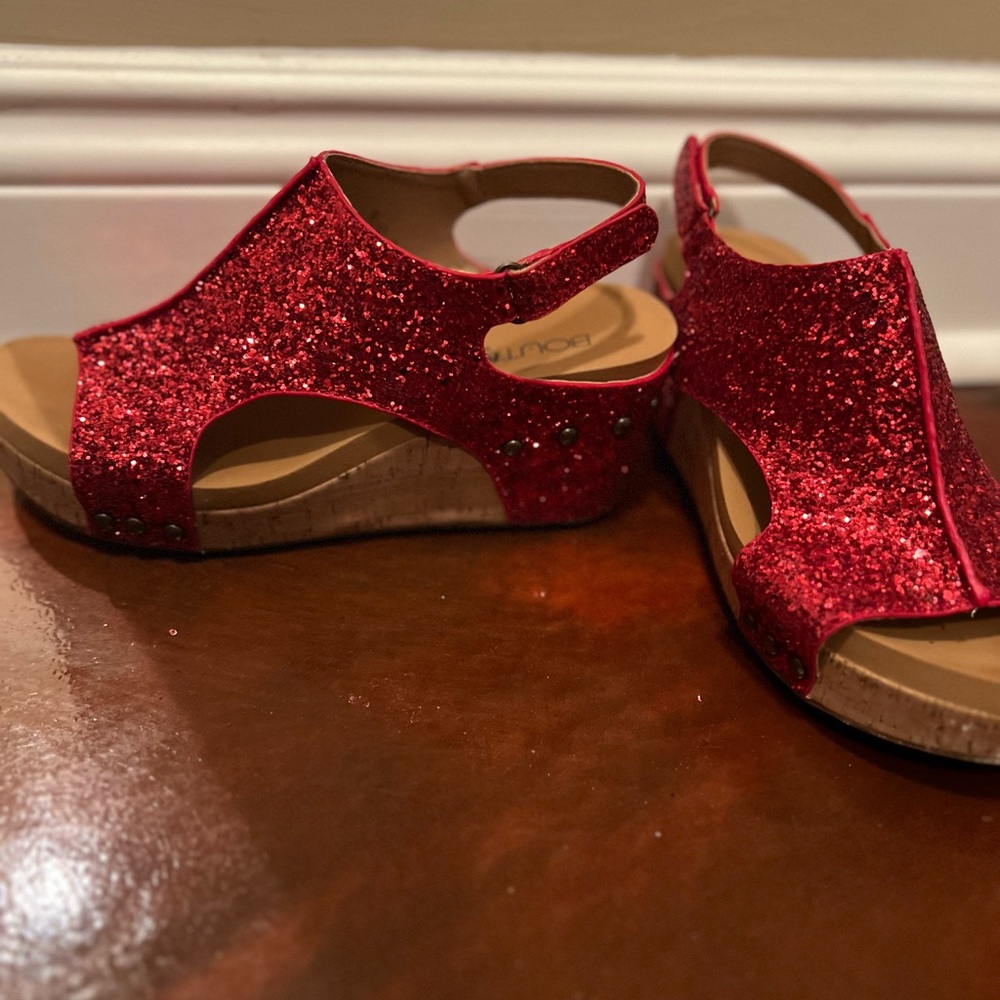 Corkys Vibrant Pink Sandals